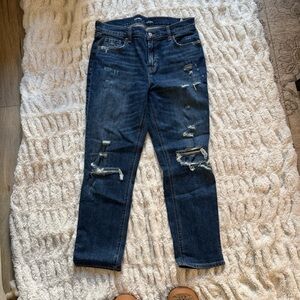 Old Navy Mid Rise Boyfriend Jeans
